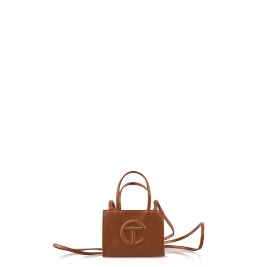 Tan Shopping Bag