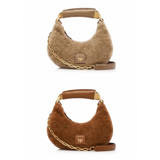 6colors SHEARLING BIANCA MINI HOBO